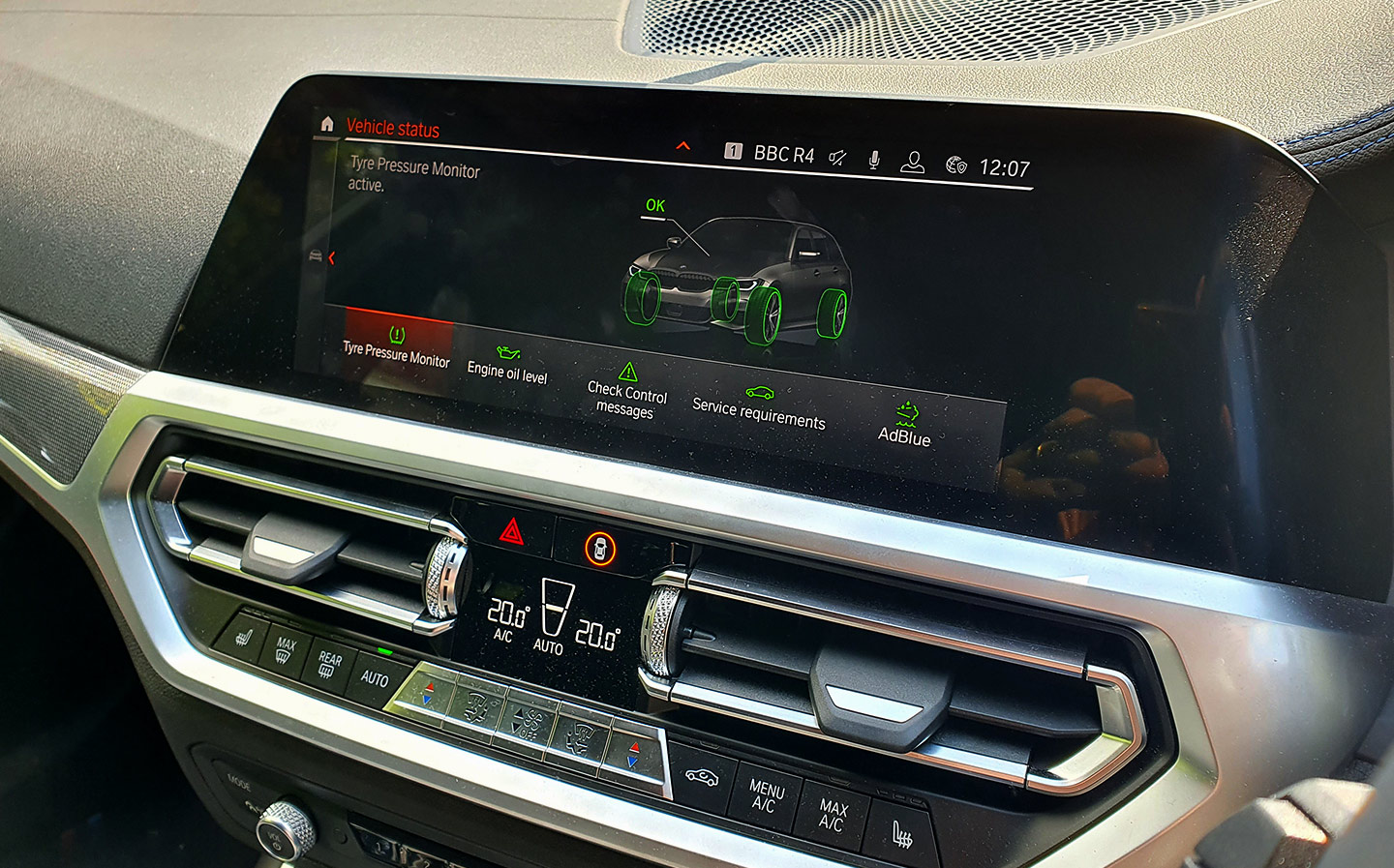 BMW 3-series 330d diesel review long-term test - Service menu iDrive
